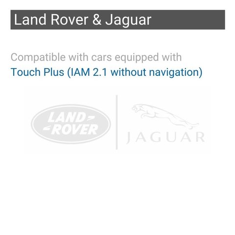 Беспроводной CarPlay и Android Auto адаптер для Jaguar Land Rover