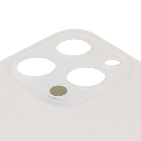 Housing Back Cover compatible with iPhone 14 Pro Max, (golden, need to remove the camera glass, small hole) Preview 1