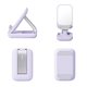 Держатель Baseus Seashell Series, фиолетовый, пластик, с зеркалом, #B10551501511-00 Превью 1