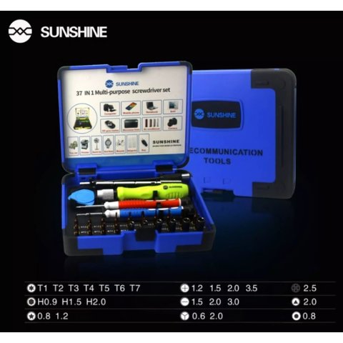 Toolkit for Repairing Mobile Devices Sunshine SS-5110, (37 in 1) Preview 1