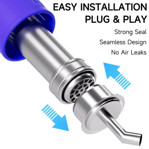 Насадка термофена Mechanic 861 Original, изогнутая, 6in1, 4mm/5mm/6mm/8mm/10mm/12mm Превью 3