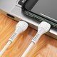 USB Cable Hoco X55, (USB type C, Lightning, 100 cm, 20 W, 3 A, white) #6931474740144 Preview 4