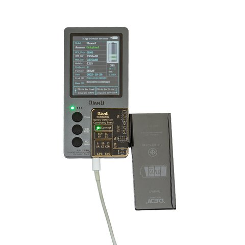 Battery Deji compatible with Apple iPhone 7, (Li-ion, 3.8 V, 2410 mAh, High Capacity, original IC) Preview 1