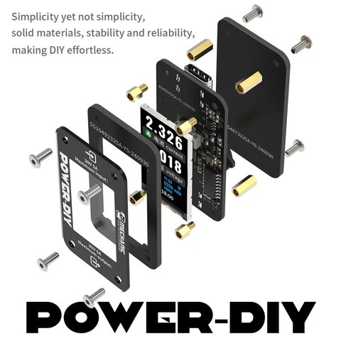 USB Tester Mechanic Power-DIY, (XH2.54, USB type C, Lightning) Preview 1