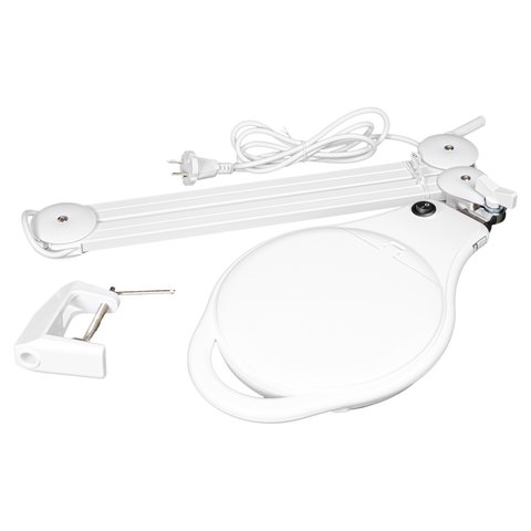 Lámpara lupa de sobremesa Bourya 8060LED, 5 dioptrías Vista previa  1