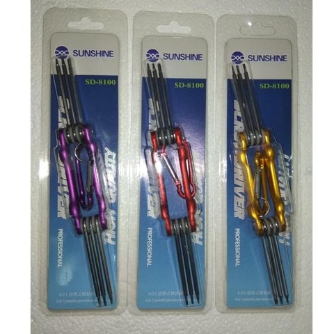 Juego de destornilladores Sunshine SD-8100, 6 in 1 Vista previa  2