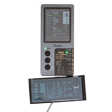 Batería Mechanic puede usarse con Apple iPhone XR, Li-Polymer, 3.79 V, 3450 mAh, mayor capacidad, original IC Vista previa  1