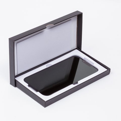 Pantalla LCD puede usarse con iPhone 13 Pro Max, negro, con marco, HC, sin microchip, (OLED), GX OEM hard Vista previa  2