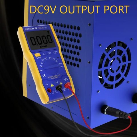 Fuente de alimentación (potencia) Mechanic DSP15D5+, un canal, transformador, hasta 15 V, hasta 5 A, indicadores combinados Vista previa  3