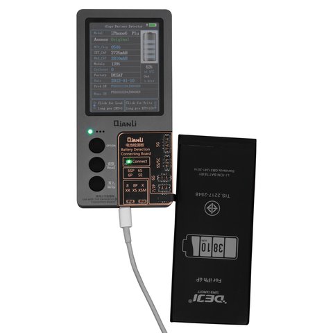 Аккумулятор Deji для Apple iPhone 6 Plus, Li-ion, 3,82 B, 3810 мАч, повышенная ёмкость, original IC Превью 1