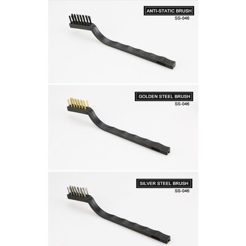 Щітка Sunshine SS-046, для чищення плат, антистатична, 165 мм, 3 шт. Прев'ю 2