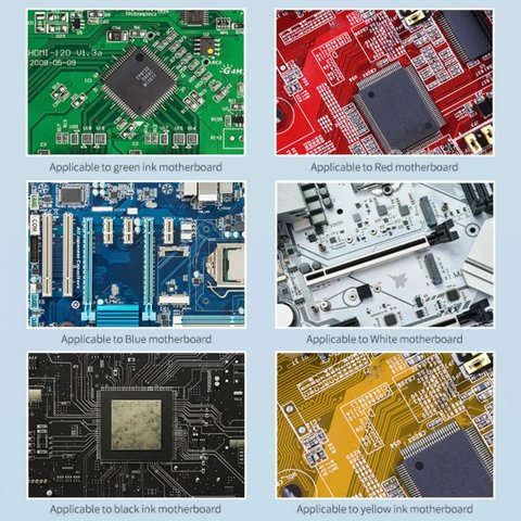 Паяльна маска Mechanic SU3, чорна, 10 мл, ультрафіолетова Прев'ю 6