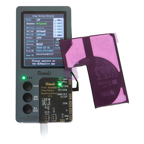 Акумулятор для iPhone 13 Pro, Li-ion, 3,87 B, 3200 мАг, збільшена ємність, original IC, #A2656 Прев'ю 1