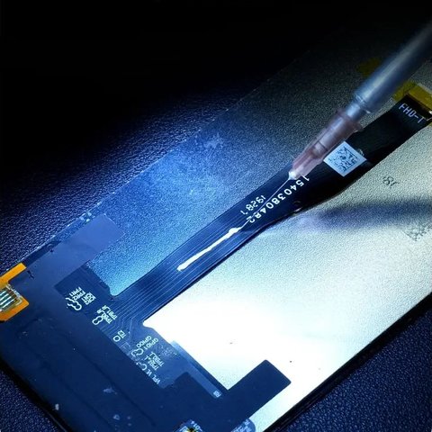 Струмопровідний лак RELIFE HW31, 0,5 мл, silver conductive paint Прев'ю 4