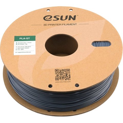Филамент для 3D-принтера eSUN PLA-ST Grey, 1 кг Превью 2