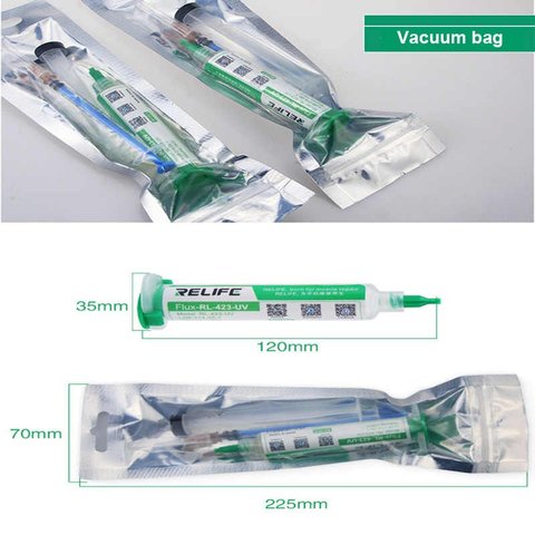 Флюс рідкий RELIFE RL-423-UV (10 мл) Прев'ю 4