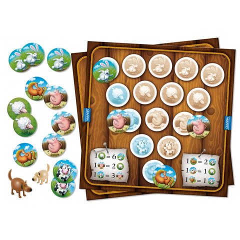 Настільна гра Granna "Суперфермер 3 в 1" (84085) Прев'ю 3