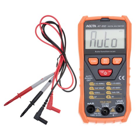 Цифровий мультиметр Accta AT-85D Прев'ю 4